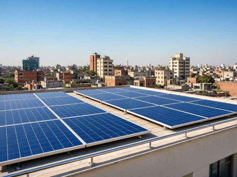 Solar panels in Lahore